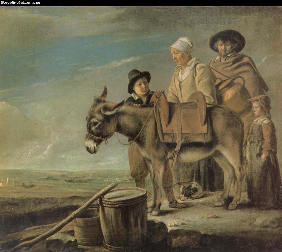 Louis Le Nain The Milkwoman-s Family